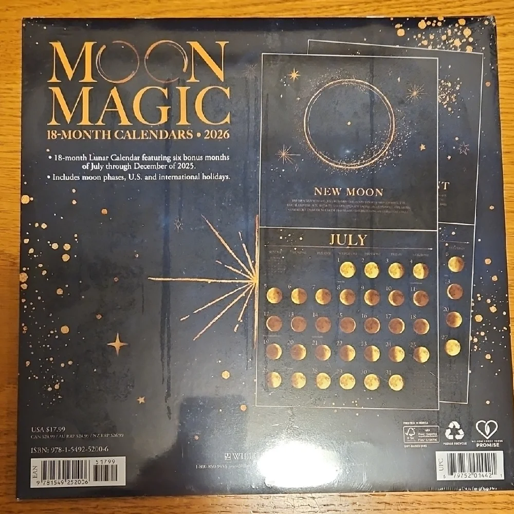 Willow Creek Press 2026 moon